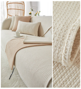 Cotton And Linen Fabric Non-slip Thickened Four Seasons Sofa Cover