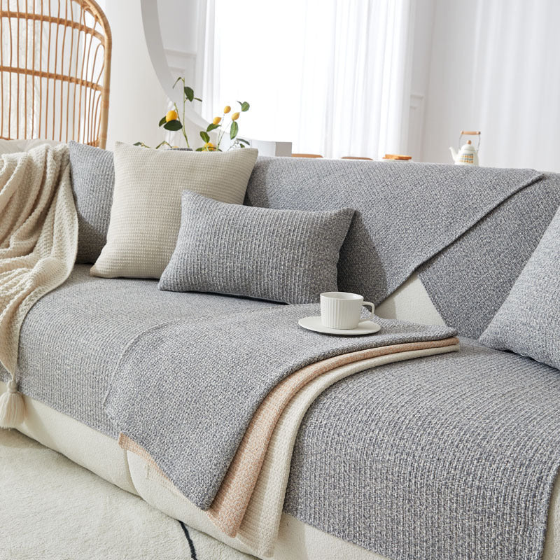 Cotton And Linen Fabric Non-slip Thickened Four Seasons Sofa Cover