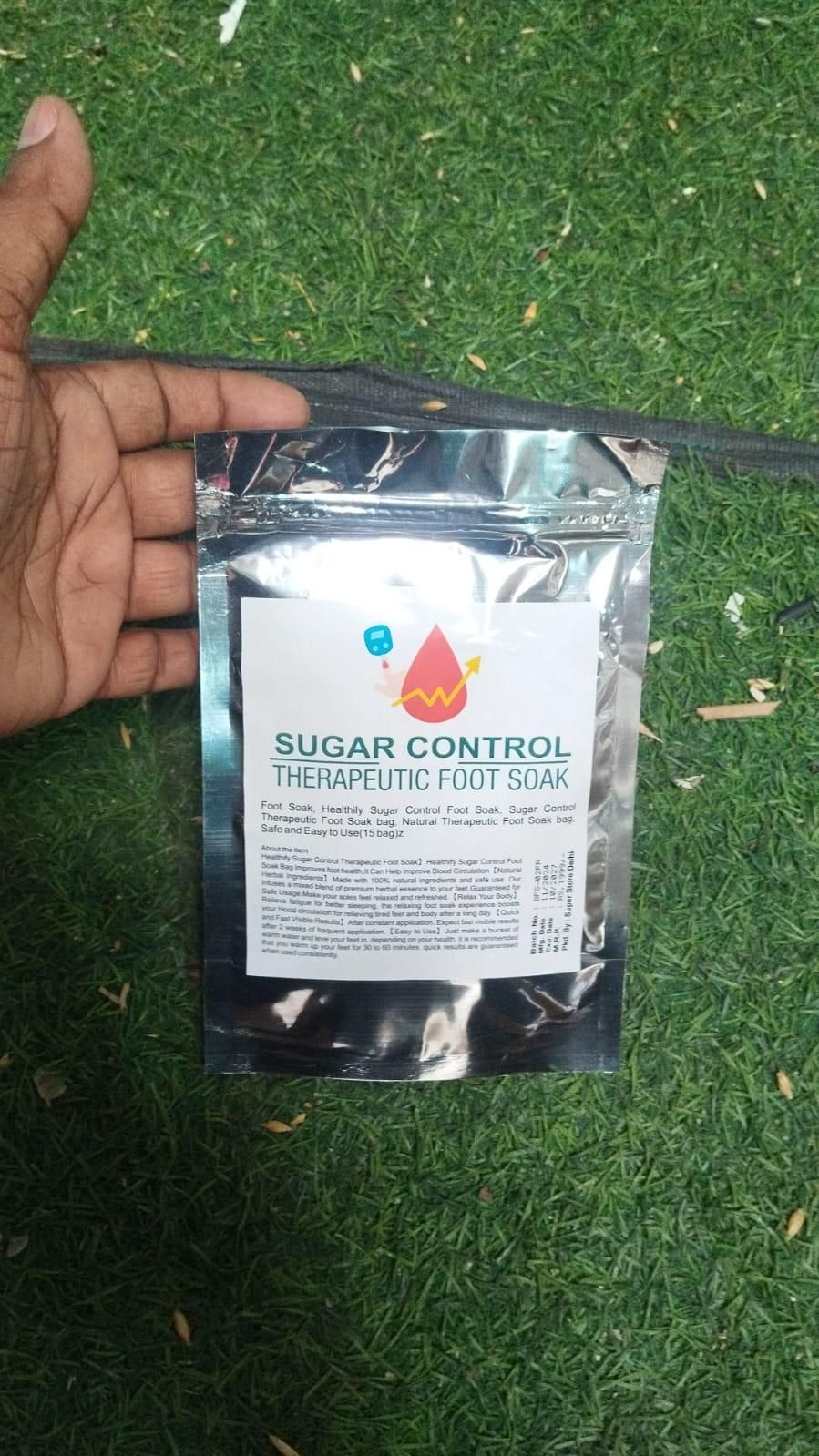 Sugar Control Foot Bath & Body Bath Beads - Foot Soak (Pack of 15)