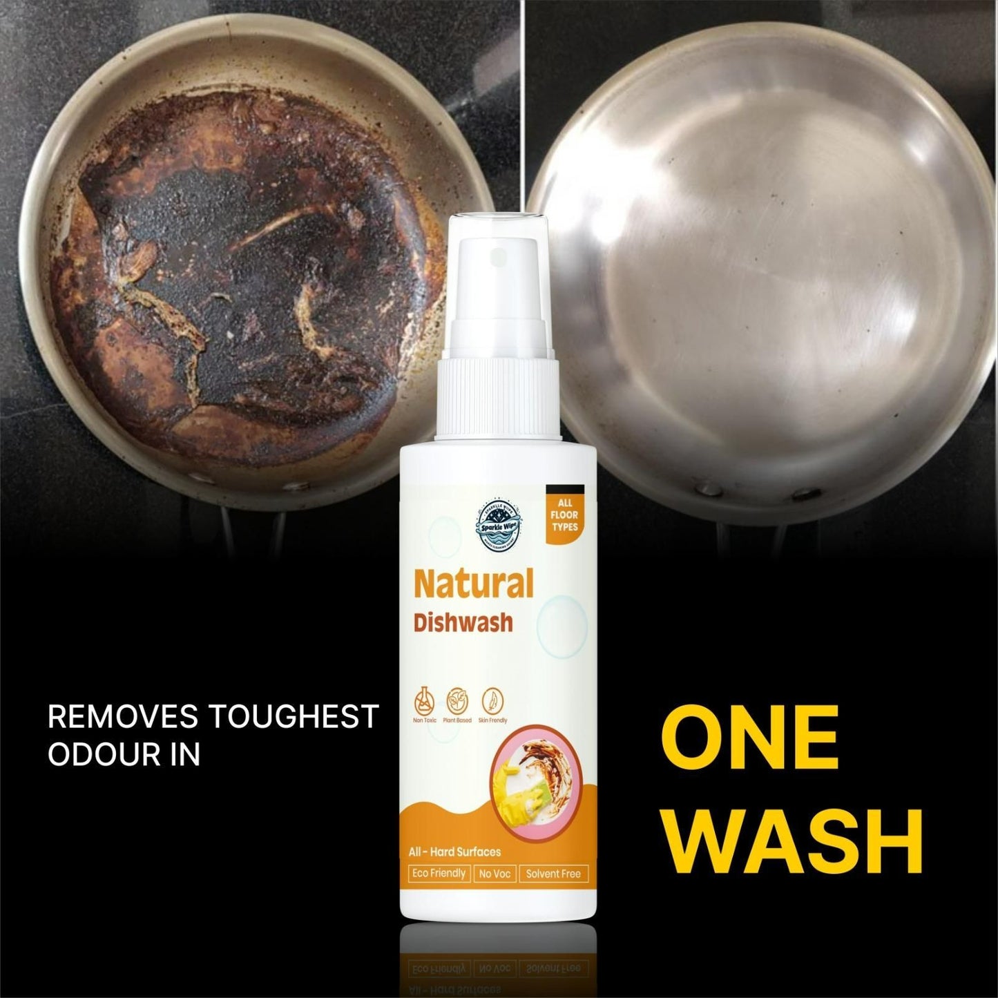 Natural Dishwash (Pack of 2)