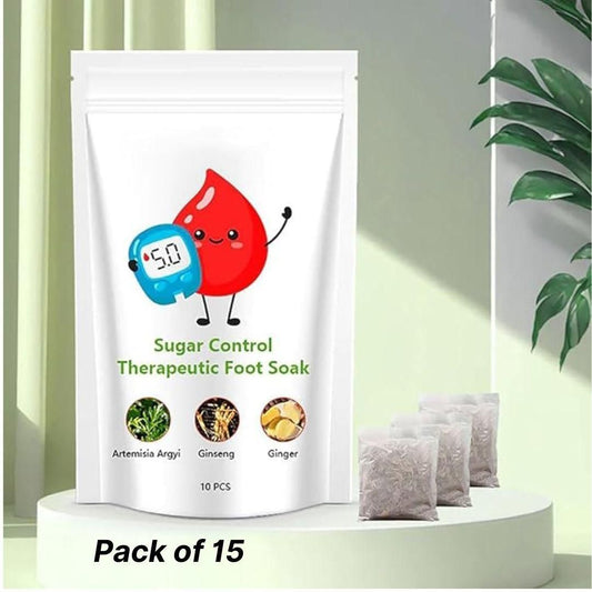 Sugar Control Foot Bath & Body Bath Beads - Foot Soak (Pack of 15)